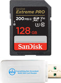 SanDisk 128GB Extreme Pro SD Card - Fast 4K Workflow