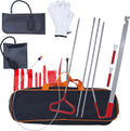 Multifunctional Car Tool Kit 18 PCS with Carrying Bag - Durable Repair