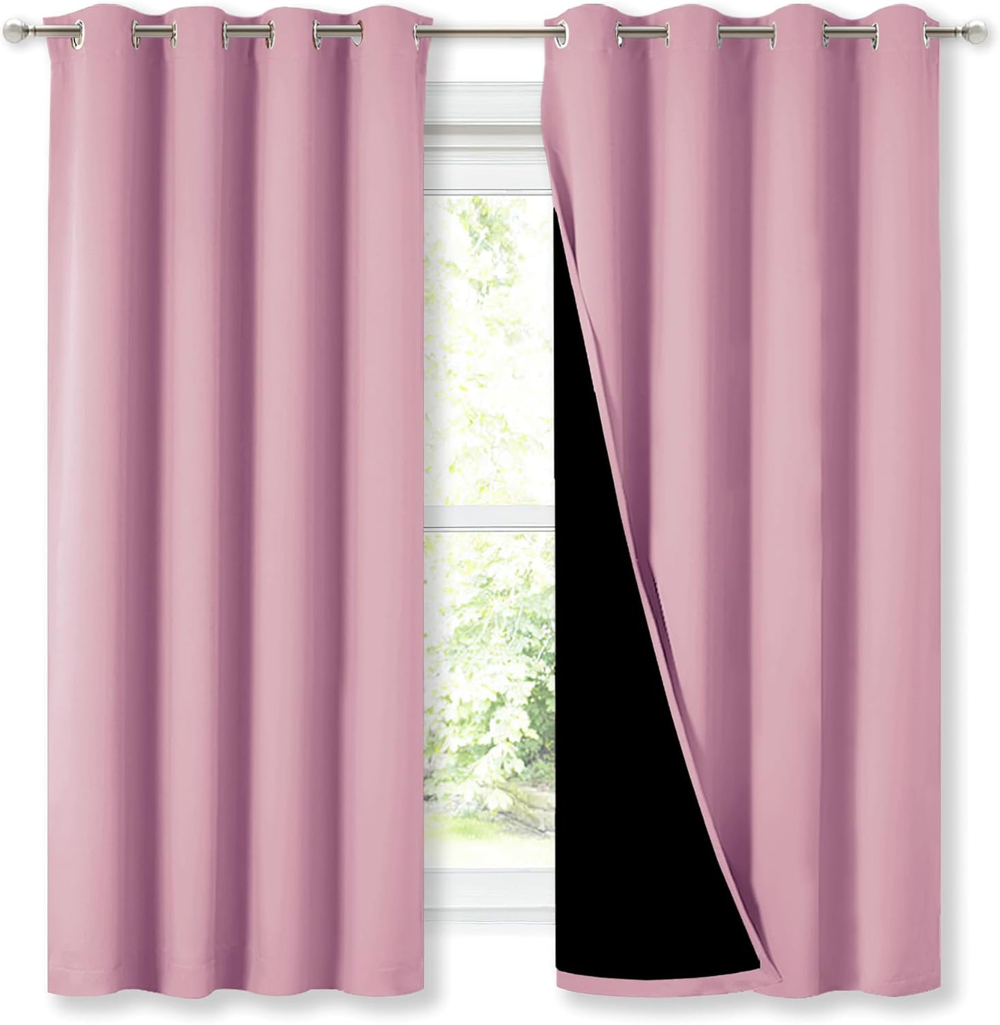 NICETOWN 100% Blackout Curtains for Energy Efficiency and Style