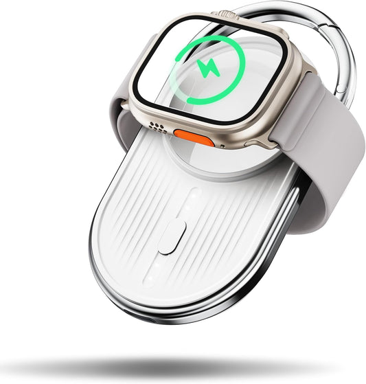 Ultra Portable Wireless Apple Watch Charger - Stay Powered Anywhere!