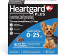 HEARTGARD Plus Real-Beef Chewables for Dogs up to 25 lbs - 6 Month