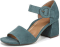 Womens Chardonnay Heeled Sandal - Supportive Suede or Leather 2.5in