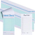 60 Pack Guest Checks Books Bulk Server Notepad - 3000 Double-Sided