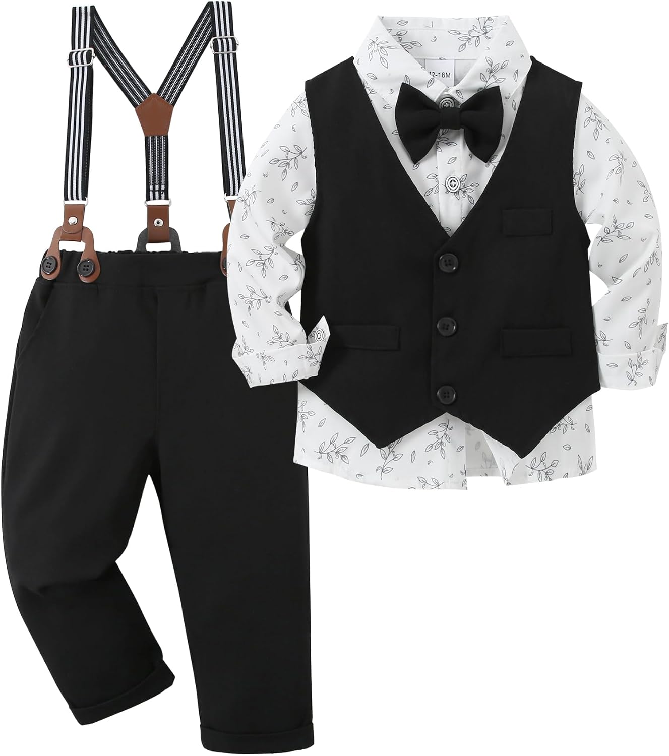 Toddler Baby Boy Clothes Suits for Formal Occasions 1-5T
