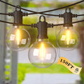 Kawaya String Lights for Outside 150FT - Durable LED Patio Bistro