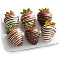 Chocolate Covered Strawberries Gift Box - 6 Decadent Treats