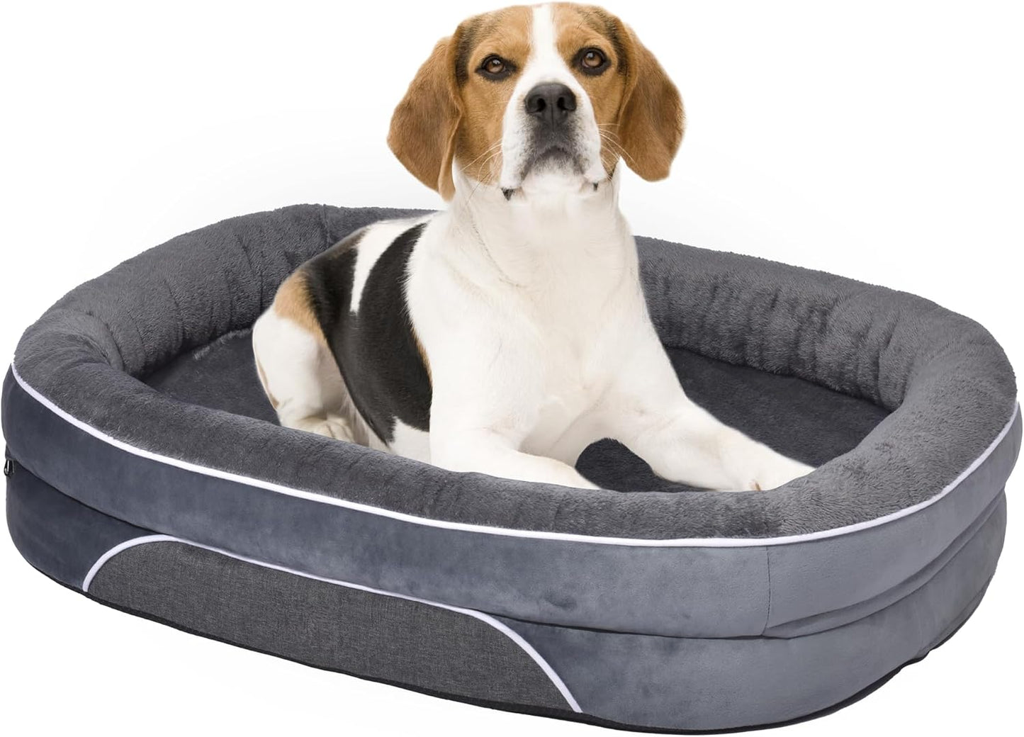 Orthopedic Foam XLarge Dog Bed with Waterproof Removable Cover