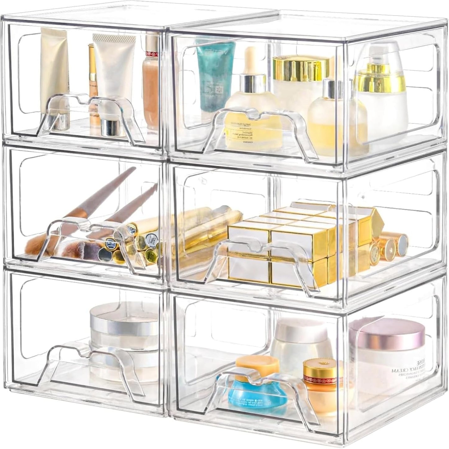 Plastic Drawers Storage for Organizing Makeup and More