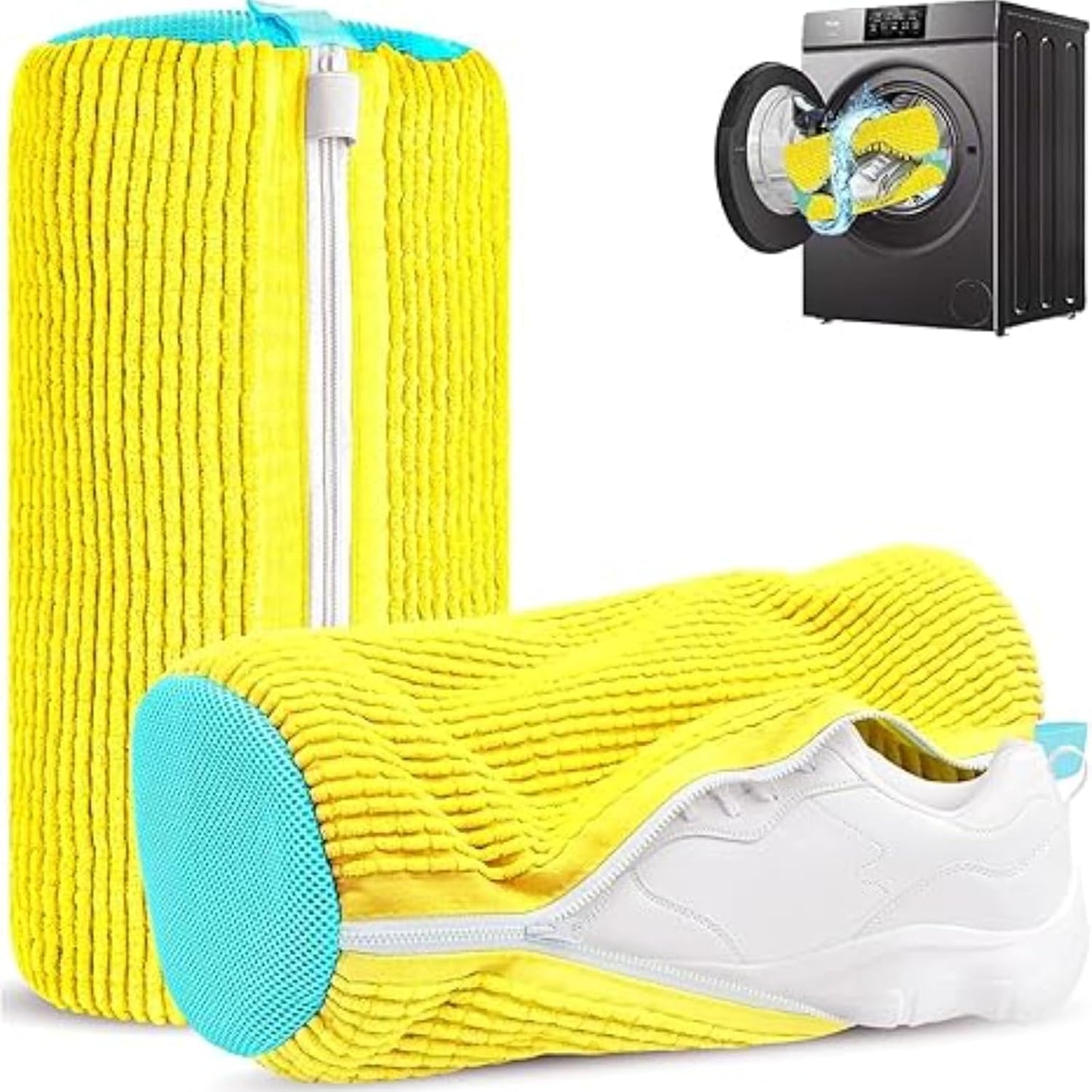 Durable Shoe Washing Bags - 2 Pack