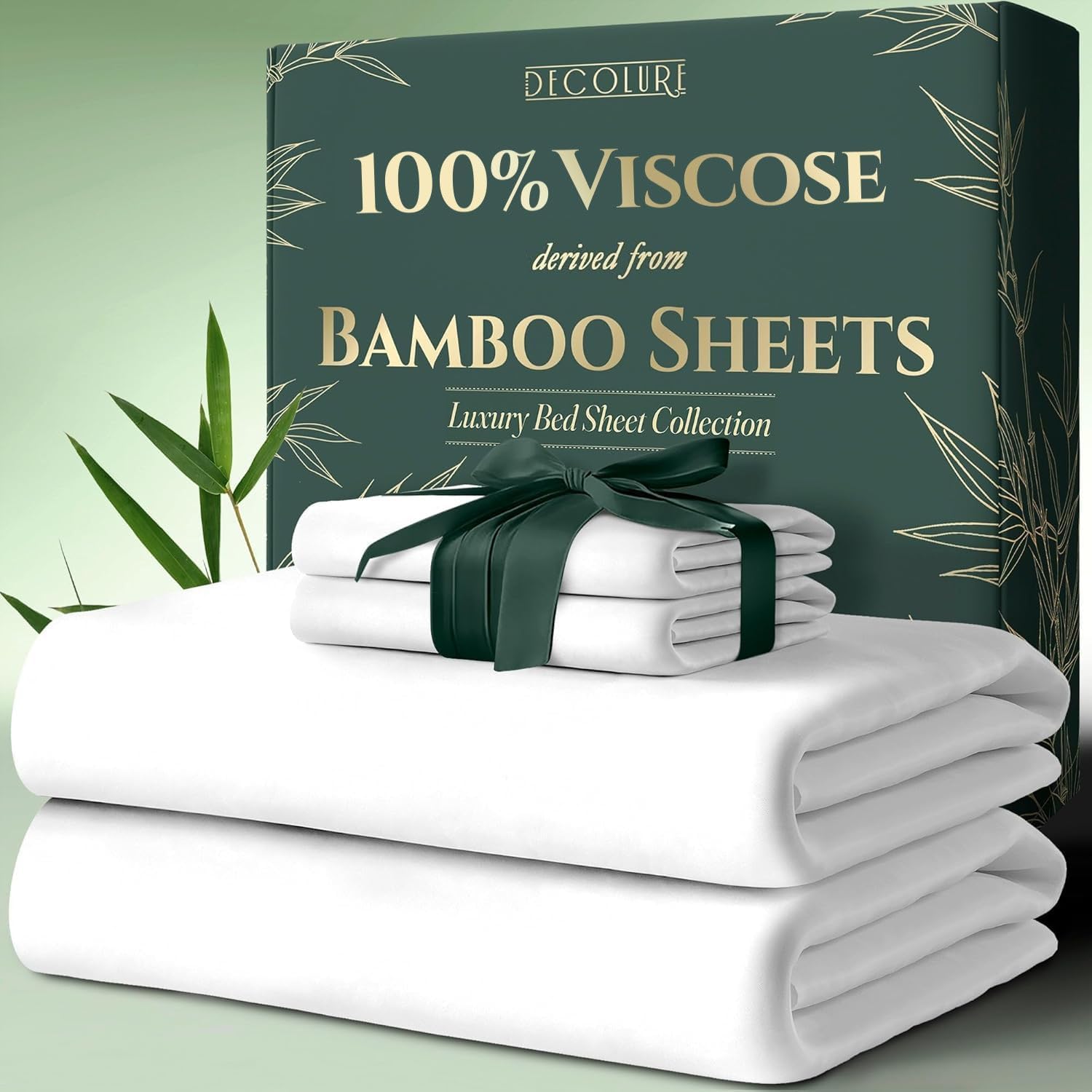 Viscose Derived from Bamboo Twin Sheets Set for Ultimate Comfort