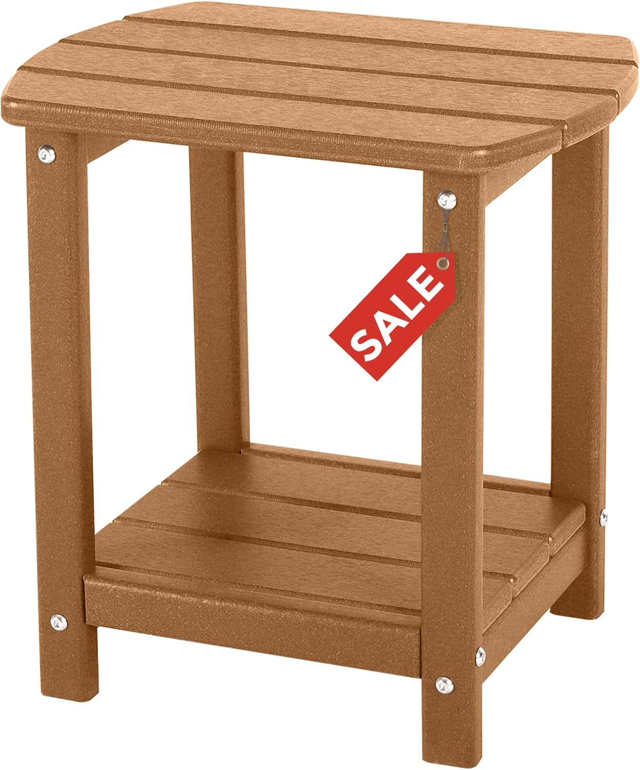 Adirondack Square Outdoor Side Table for Stylish Patio Use