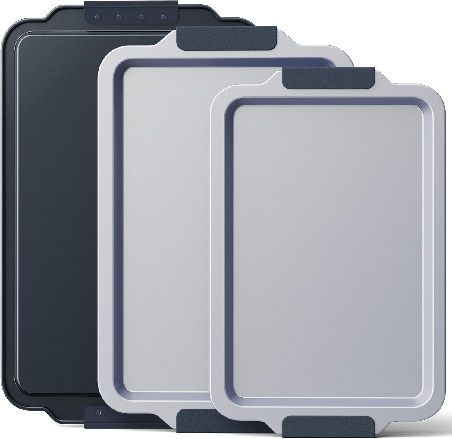 BRONYPRO Non Stick Ceramic Baking Sheet Set for Versatile Cooking