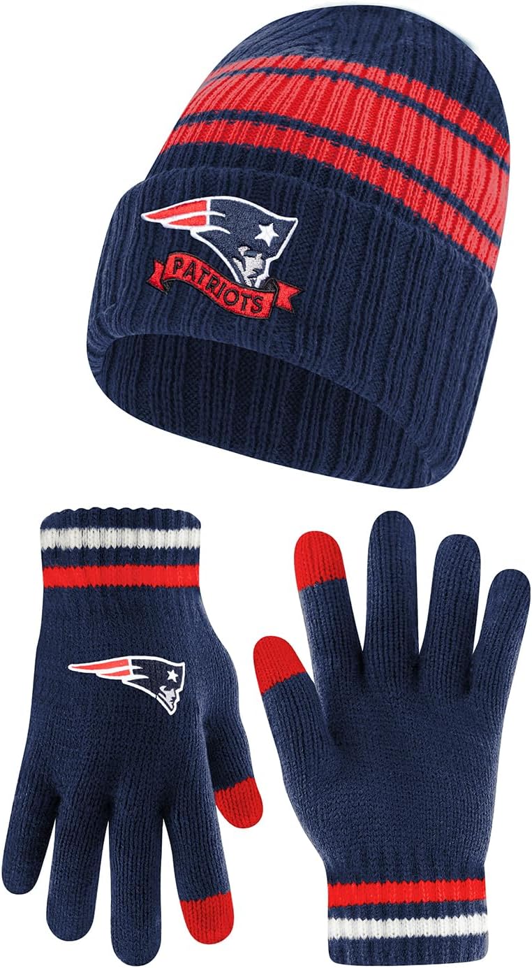Ultra Game Youth NFL Official Super Soft Team Stripe Beanie