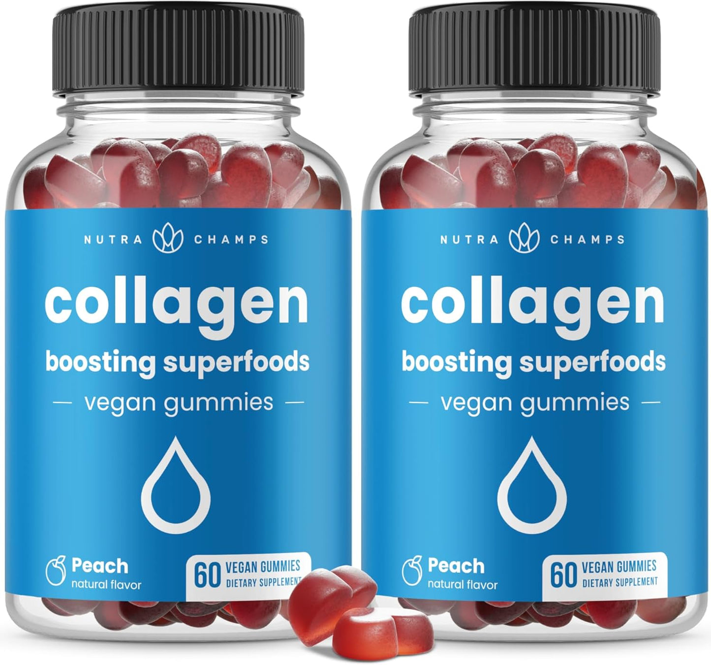 NutraChamps Collagen Boosting Gummies for Healthy Skin & Hair