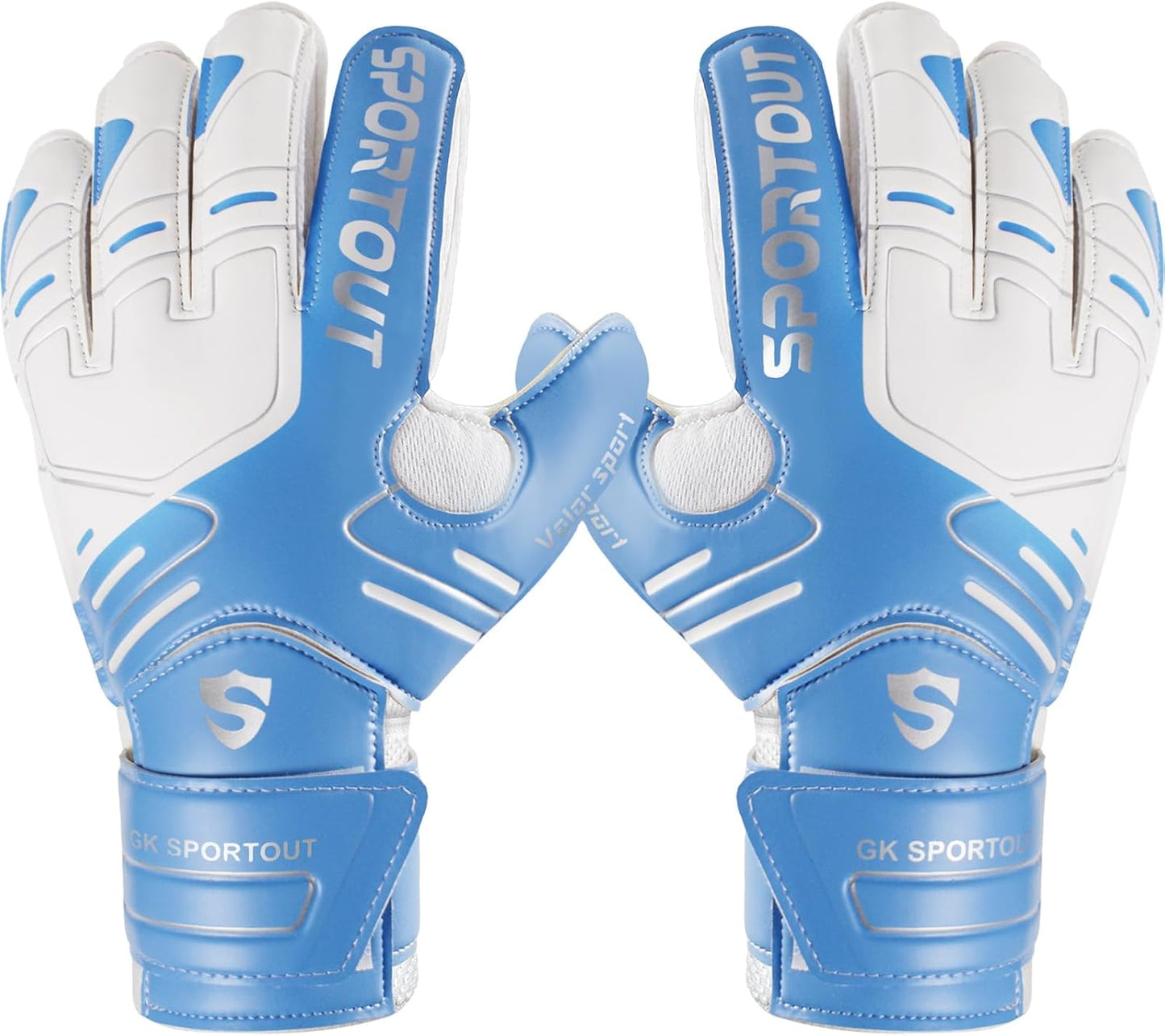 Sportout Goalie Gloves for Youth and Adult with Strong Grip