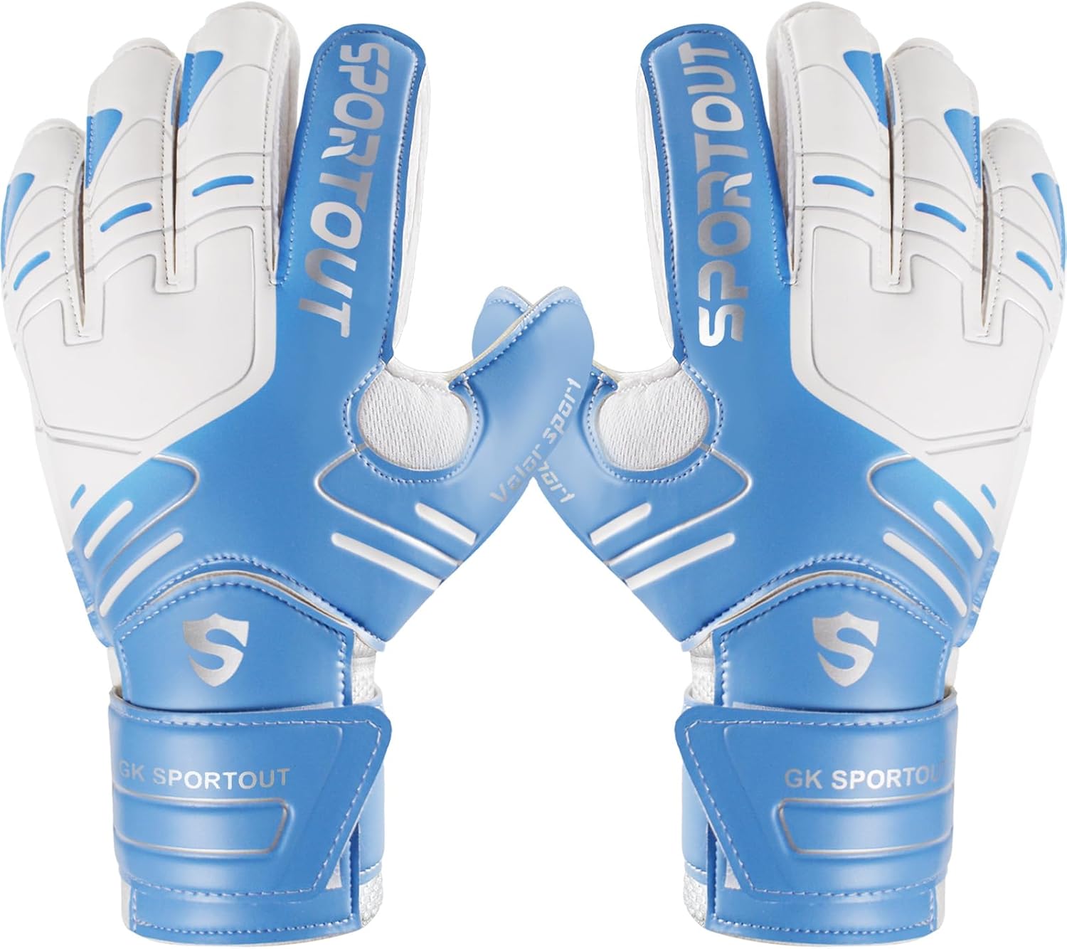 Sportout Goalie Gloves for Youth and Adult with Strong Grip
