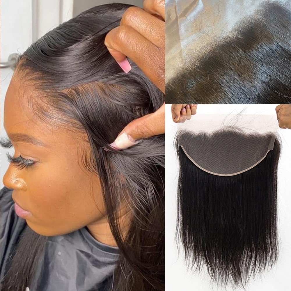 13x6 Lace Frontal Closure with Invisible HD Transparent Swiss Lace