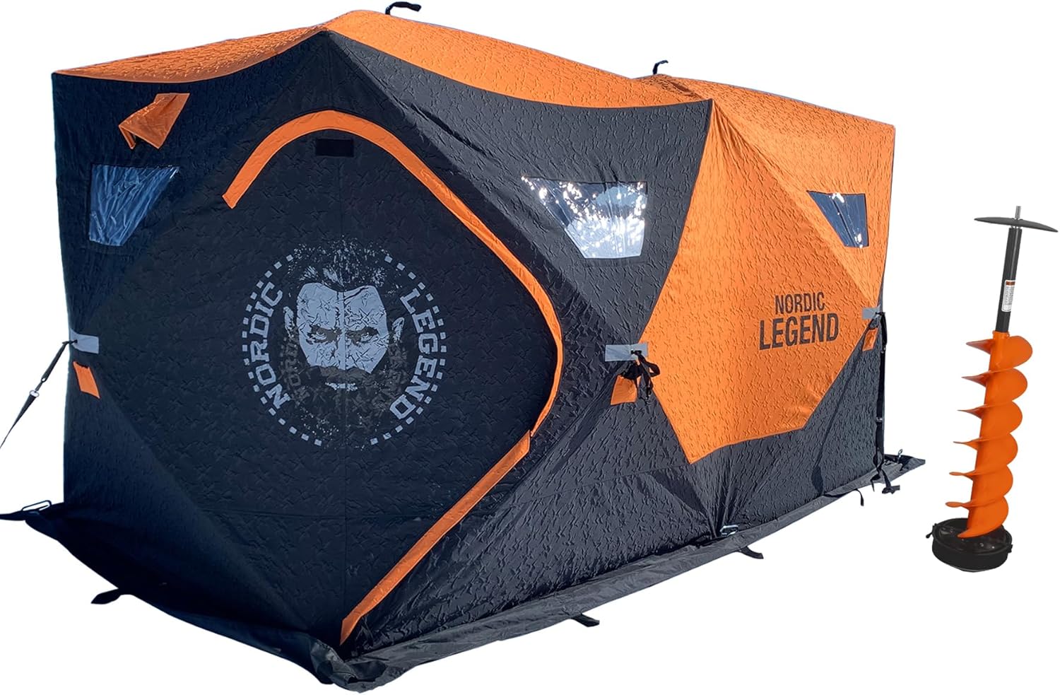 Stay Warm & Fish Comfortably with Aurora Ice Shelter & Nordic Legend Gear