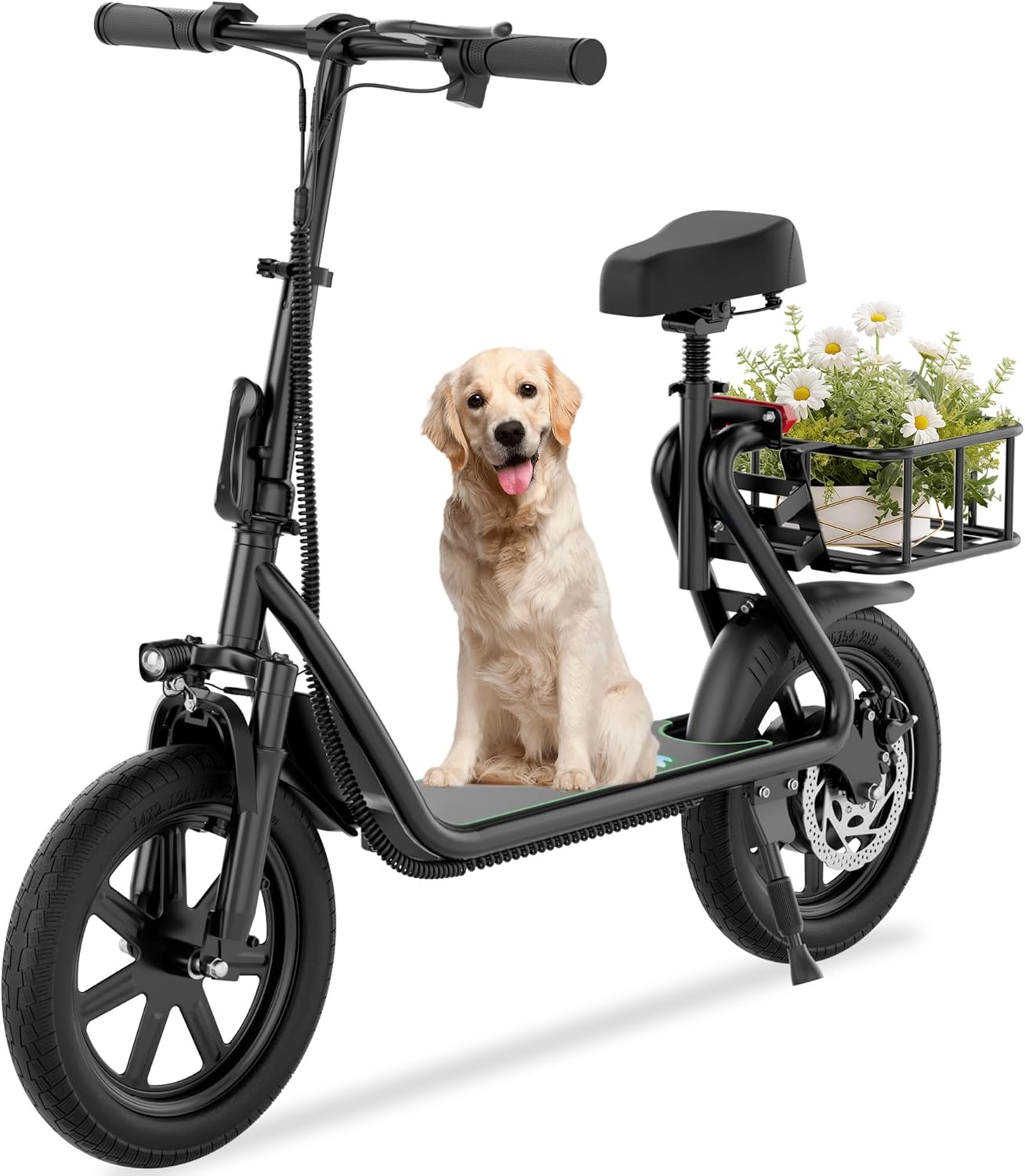 Electric Scooter for Adults with Long-Range and Powerful Motor