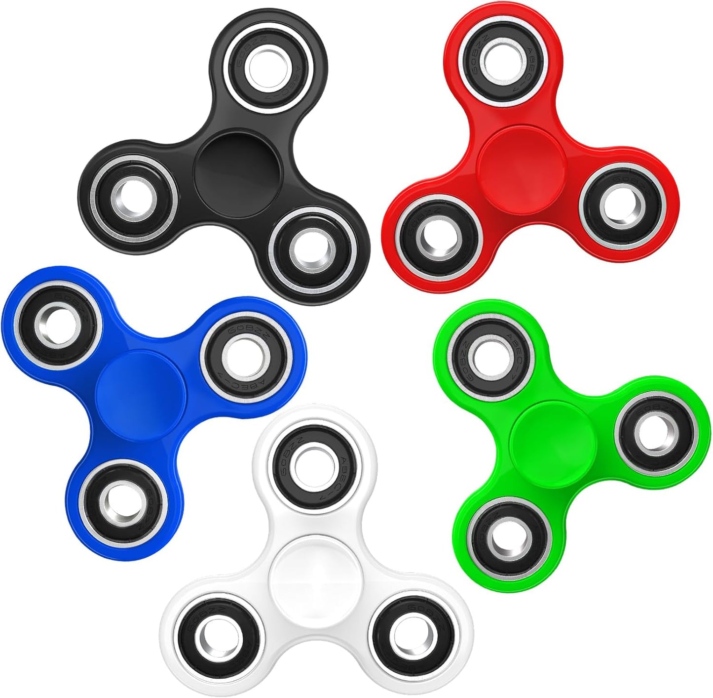 Anxiety Relief Fidget Spinners 5 Pack