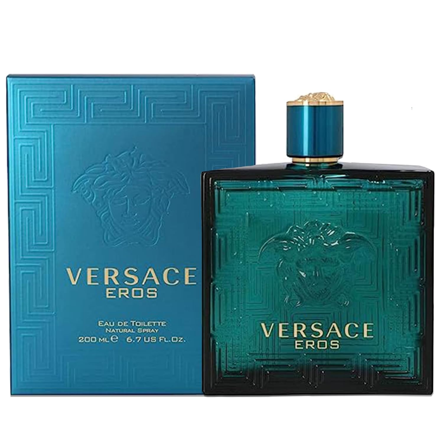 Versace EROS EDT Spray 6.7 oz - A Captivating Fragrance for Men