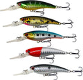 GUANGWEI 5PCS Fishing Lures Kit - Lifelike Topwater Lures