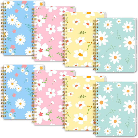 HIBOX 8PCS Mini Spiral Notebooks - Stylish & Compact! #Organization