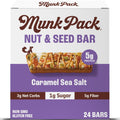 Munk Pack Nut and Seed Snack Bars Caramel Sea Salt - Low Sugar Keto