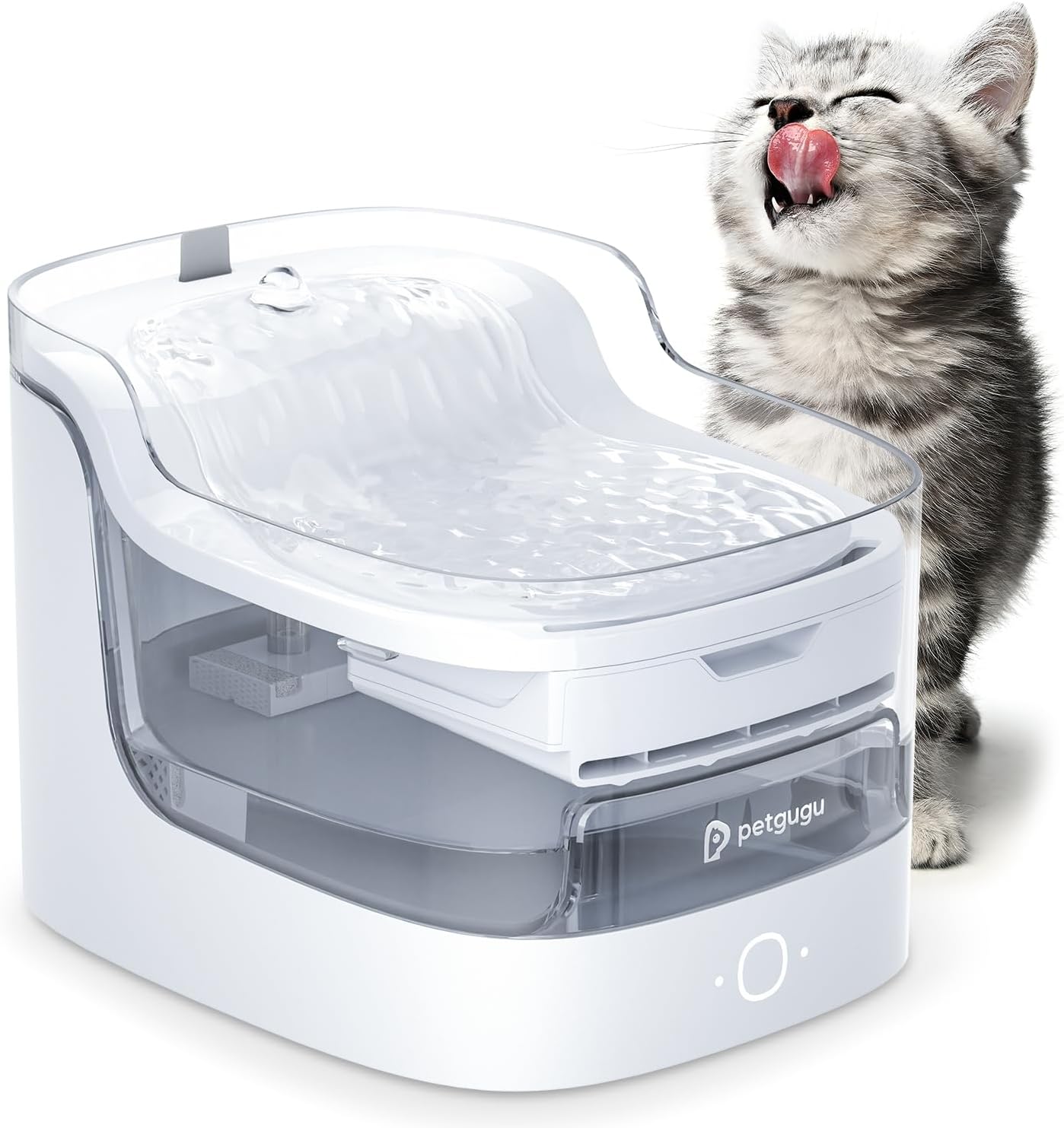Cat Water Fountain 2L Automatic Pet Water Dispenser for Cats