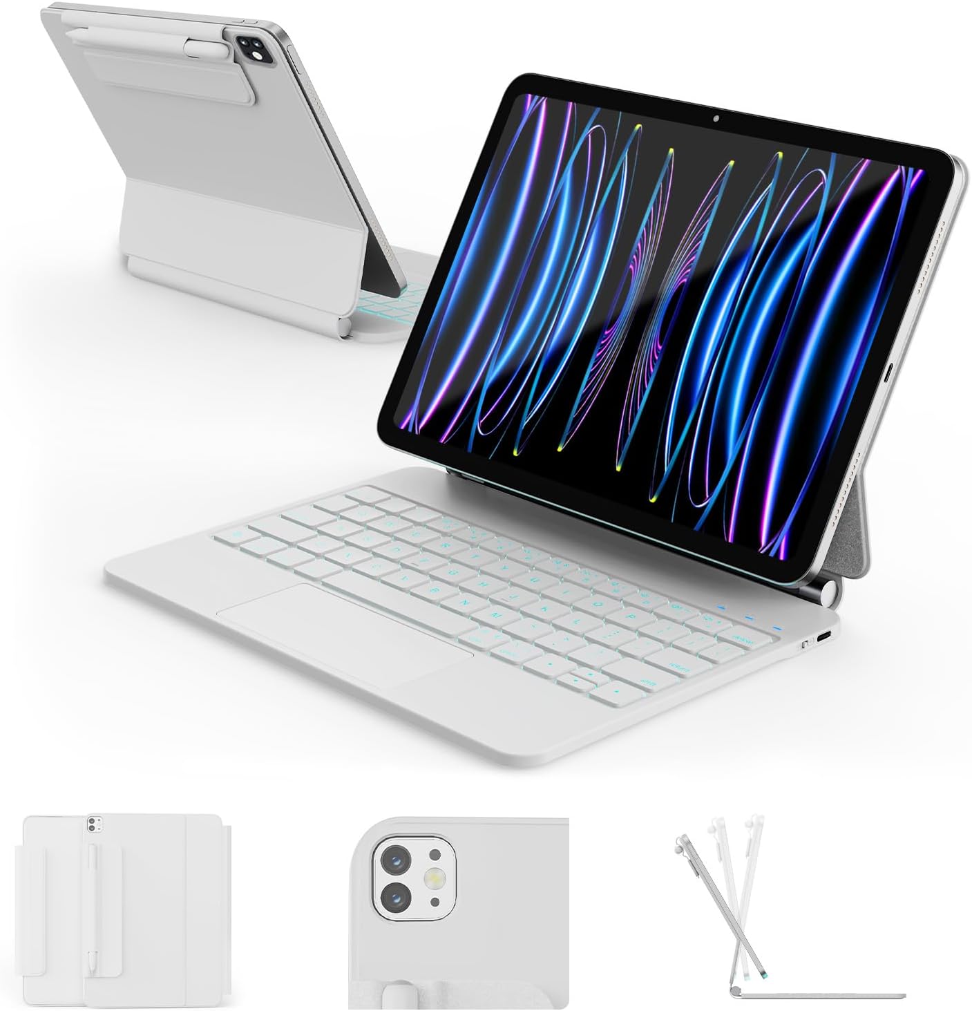 Magic Keyboard for iPad Air 11-inch & Pro 11-inch with Backlit Keys