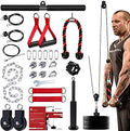 Mikolo Upgraded Weight Cable Pulley System Gym - Versatile Home Pulley