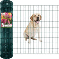 Green PVC Coated Welded Wire Fence 36 in x 50 ft - Garden Border