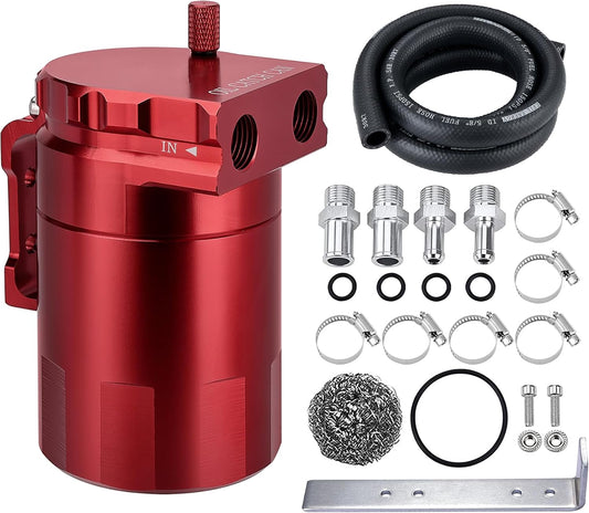 EVIL ENERGY 300ML Baffled Oil Catch Can for Engine Performance