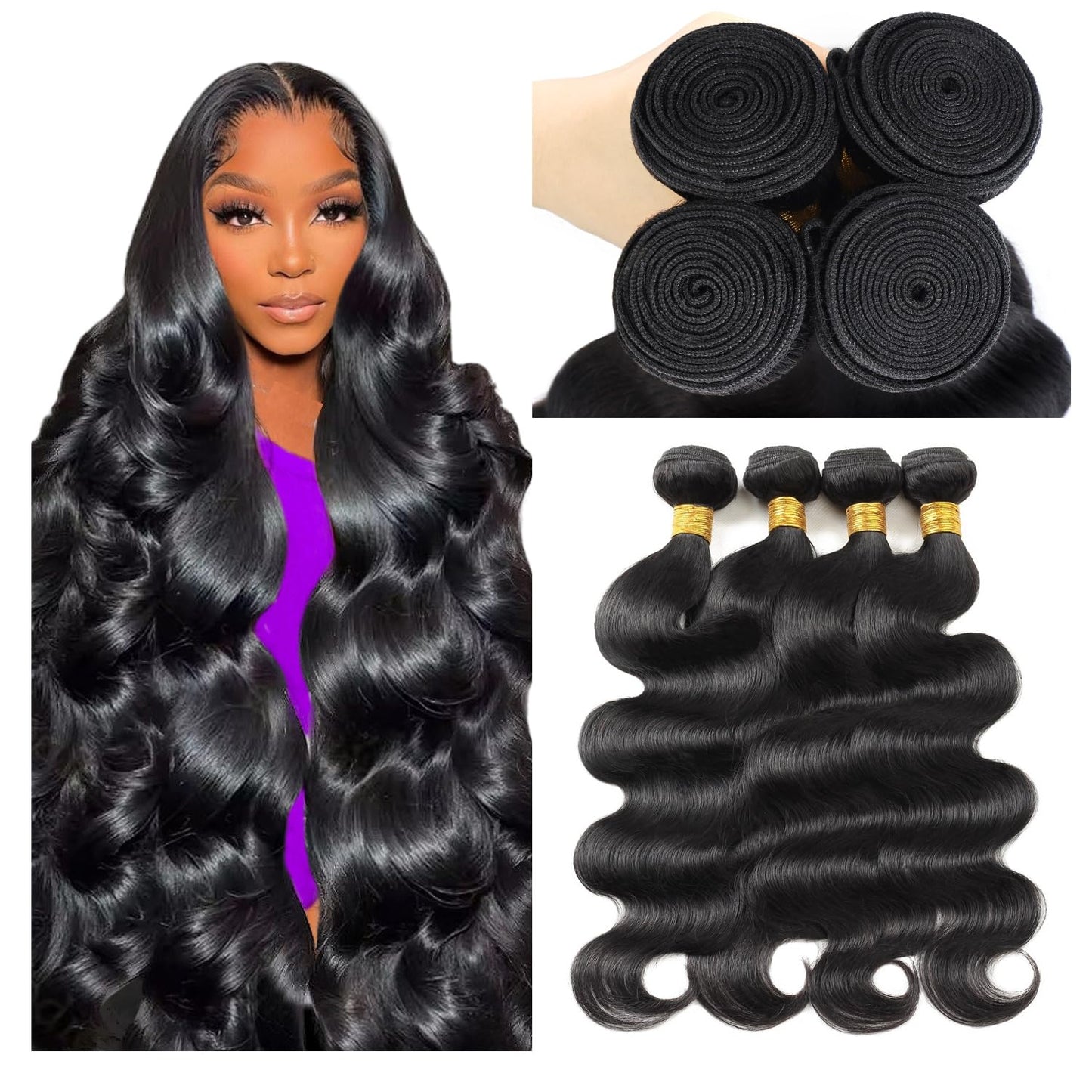 12A Human Hair Bundles for Stunning Body Wave Styles