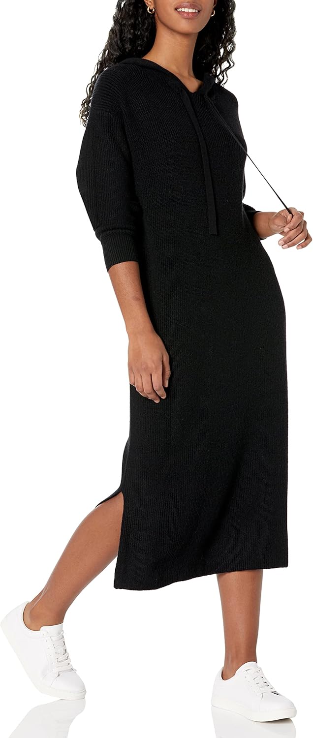 The Drop Women's Claudia Cuddle Hoodie Midi Dress Review