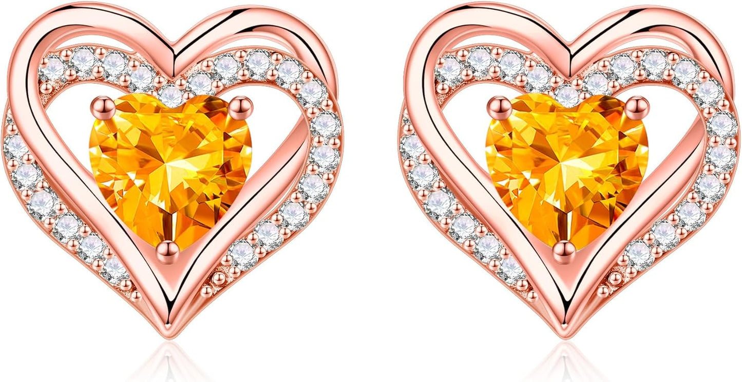 Iefil Christmas Earrings for Women - 925 Sterling Silver Gifts