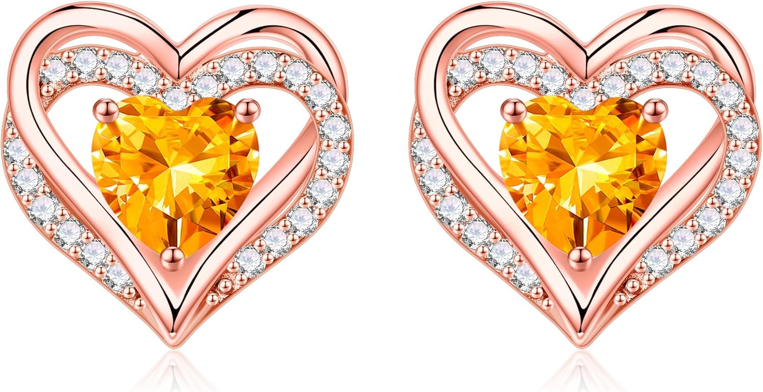 Iefil Christmas Earrings for Women - 925 Sterling Silver Gifts