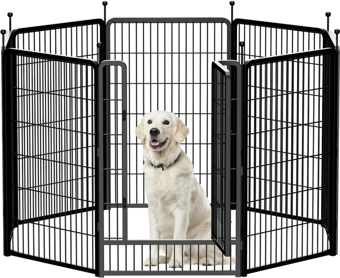 Portable Outdoor Dog Playpen for Large, Medium, and Small Dogs