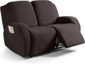 Recliner Sofa Covers Loveseat Slipcover (2 Seater) - Elastic, Washable