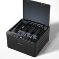 XDeer Biometric Pistol Safe - Quick Access 4-Pistol Security