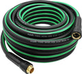 Hybrid Garden Hose 5/8 IN x 75 FT - Heavy Duty and Flexible