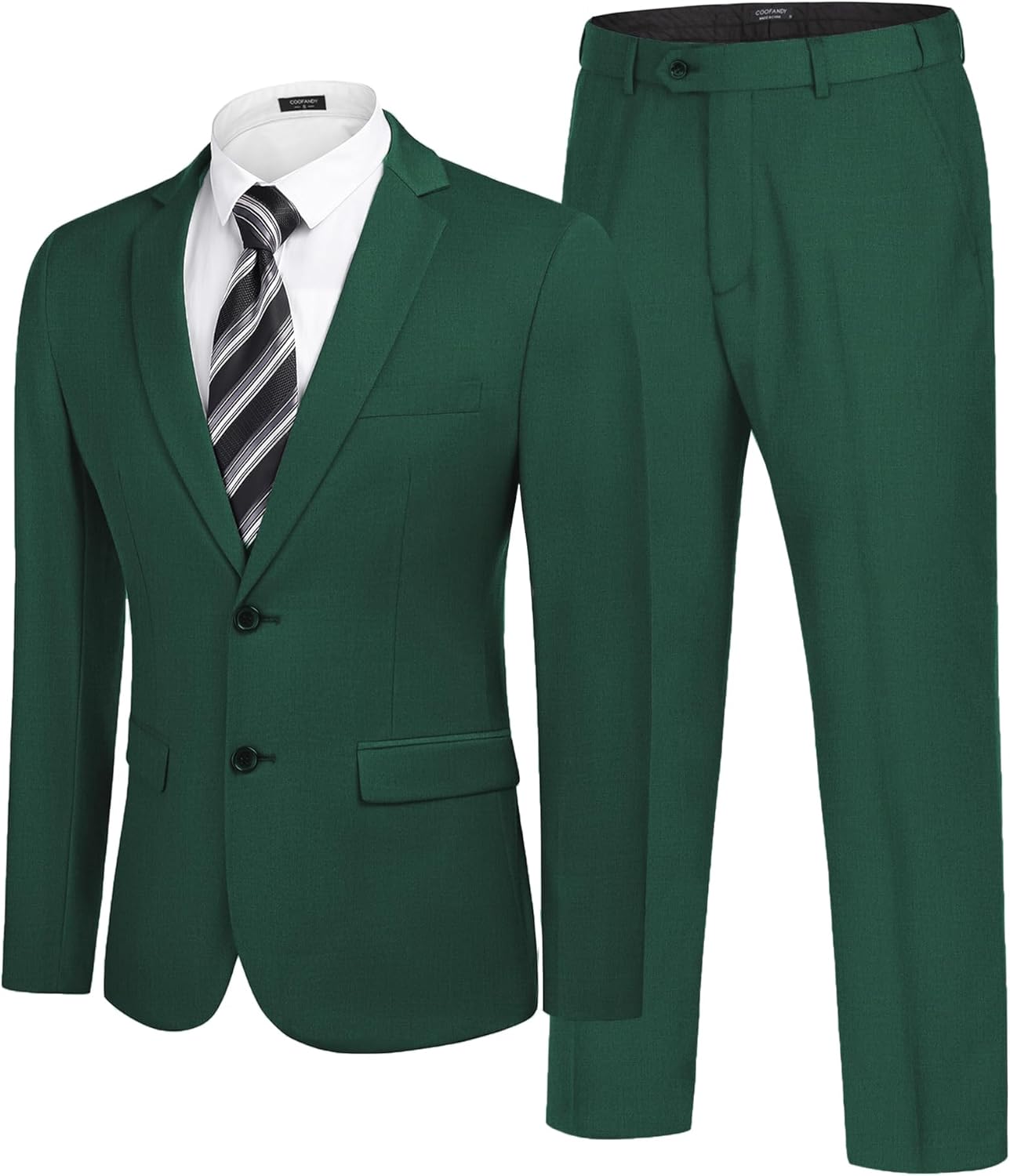 COOFANDY Men's 2 Piece Suits for Weddings and Business Events