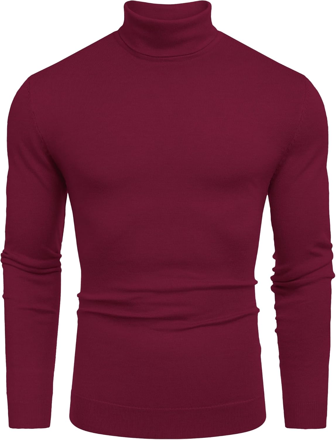 Men's Slim Fit Turtleneck Sweater for Casual and Formal Wear