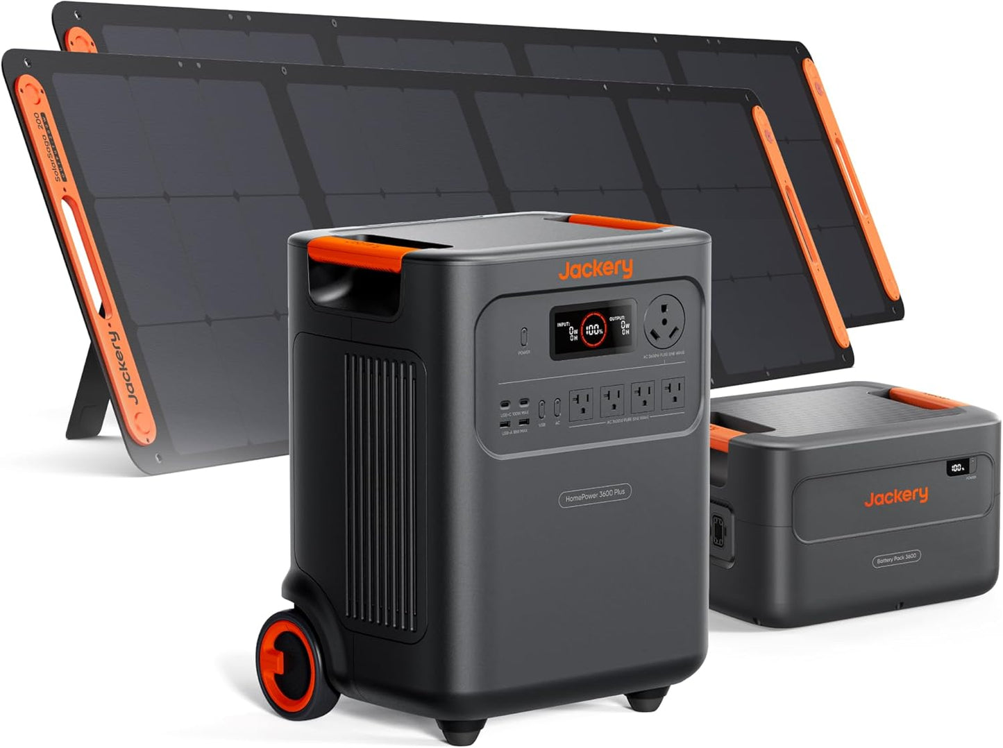 Jackery HomePower 3600 Plus Portable Power Station for Emergencies