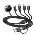 YIFYSUN 5-in-2 Apple Watch Charger Cable: Multi-Output, Fast Charging
