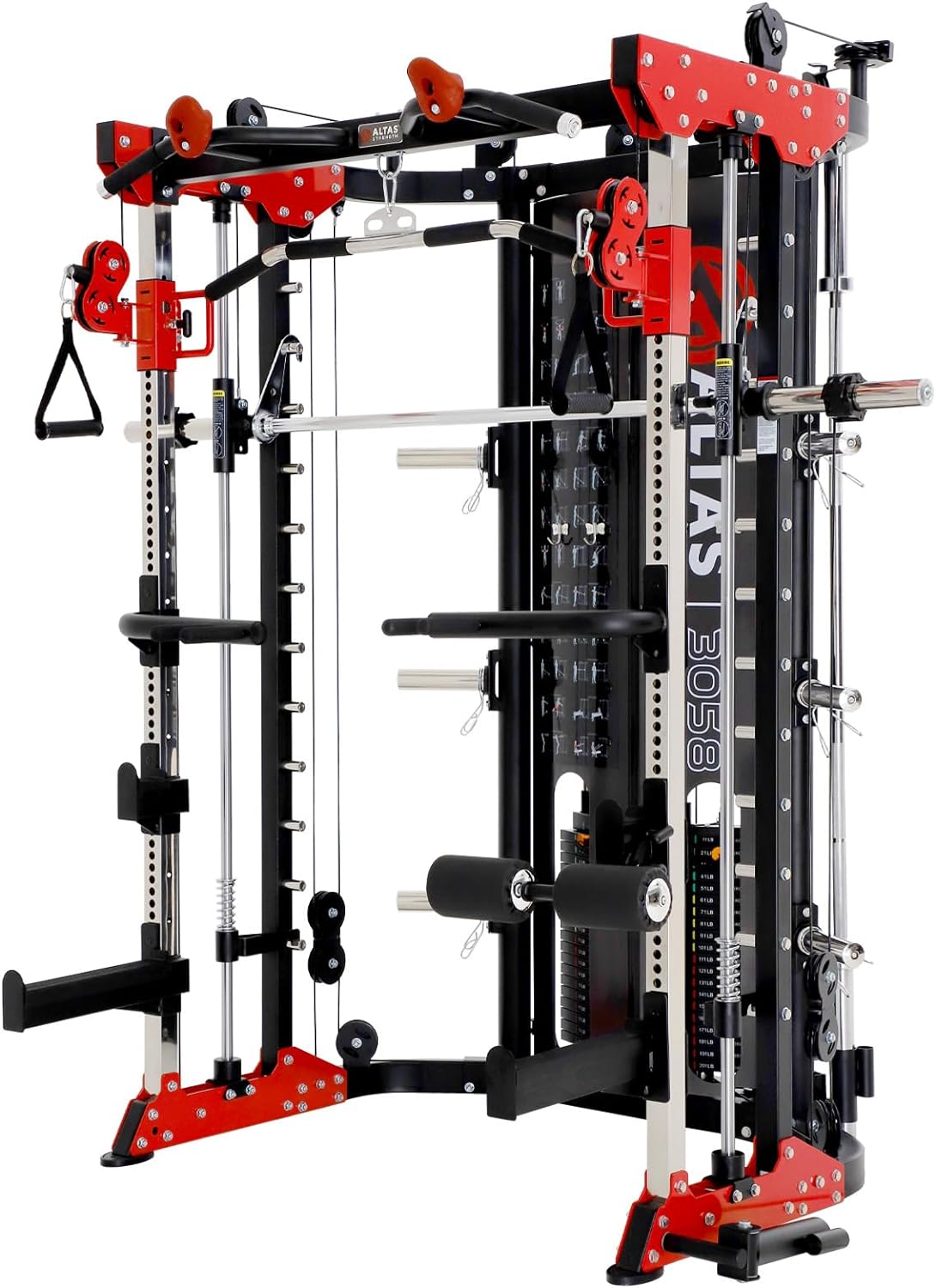 Altas Strength Smith Machine: 1000 lbs Capacity
