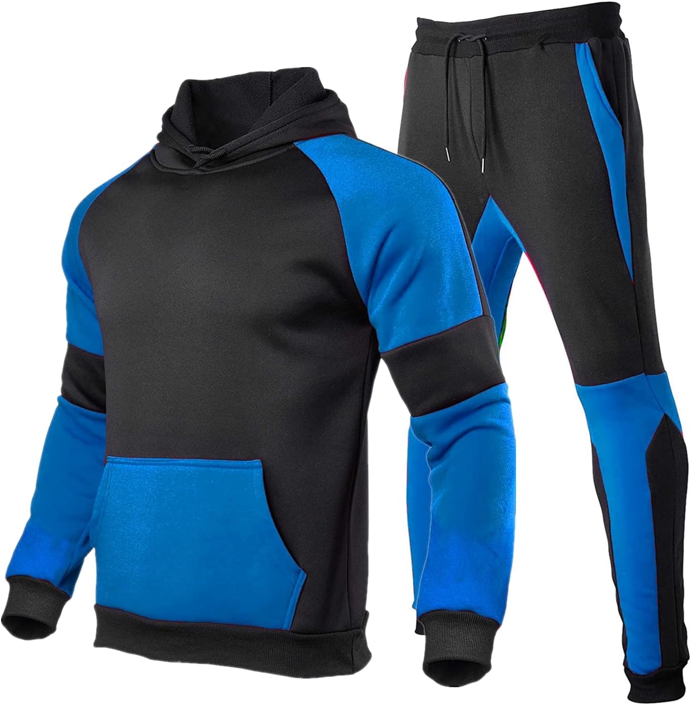 HHGKED Men's Track Suits 2 Piece Set for Active Lifestyle