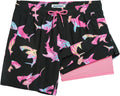5in Men's Swim Trunks with Compression Liner - Quick Dry 2-in-1