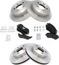 Front and Rear Brake Pad & Rotor Kit for 2003-07 Jeep Liberty