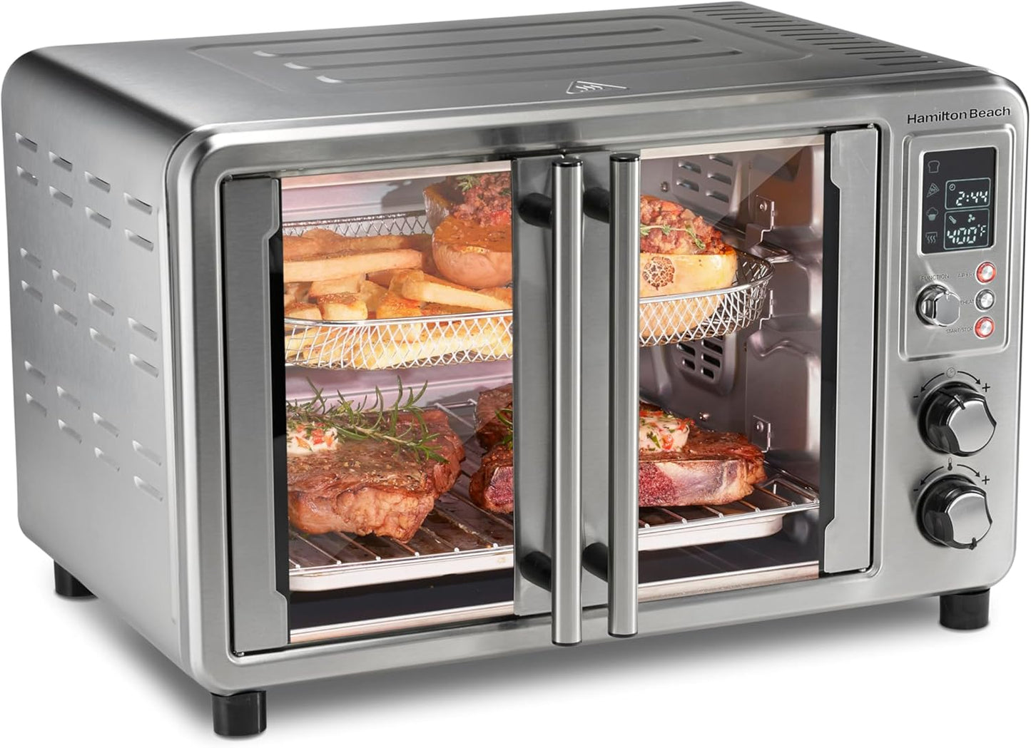 Hamilton Beach Sure Crisp 6-in-1 XL Digital Air Fryer Toaster Oven